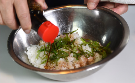 『わずか2０秒で出来る簡単混ぜご飯を作ろう』2