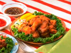 若鶏のひと口から揚げ