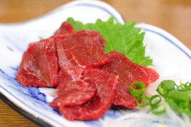 『馬刺し・鹿刺し』